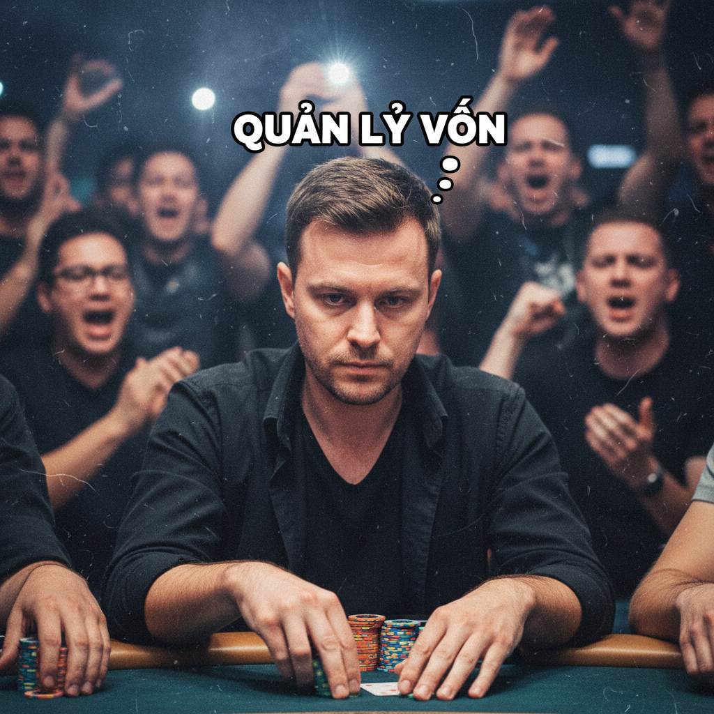 Biểu đồ minh họa variance và downswing trong Poker